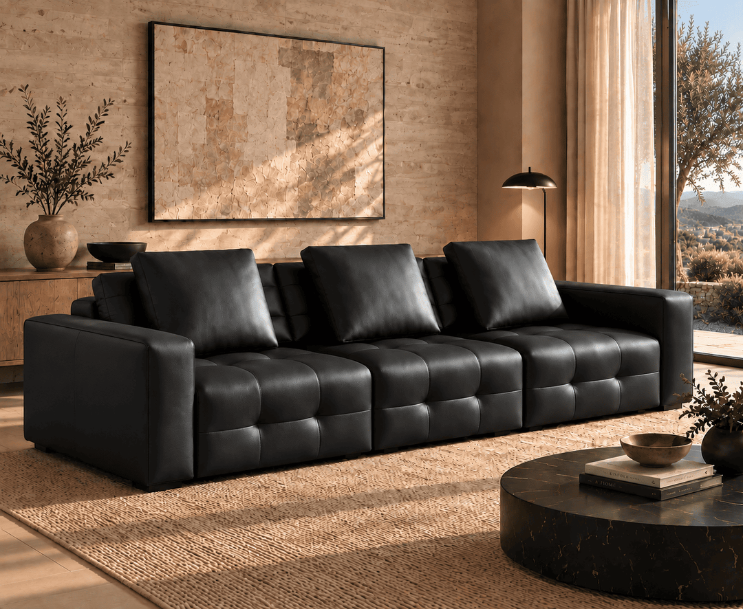 Kingsford Recliner Sofa (Black)