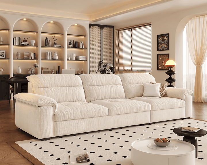 Hawthorne 3-Seater Sofa (Cream)