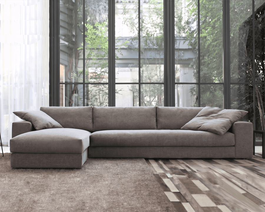 Pembroke Sectional Sofa (Grey)