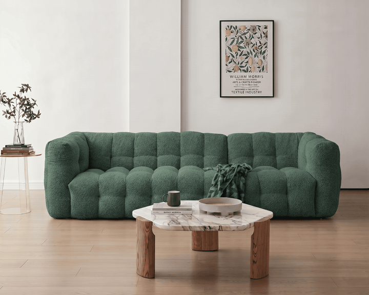 Davenport 3-Seater Sofa (Emerald Green)