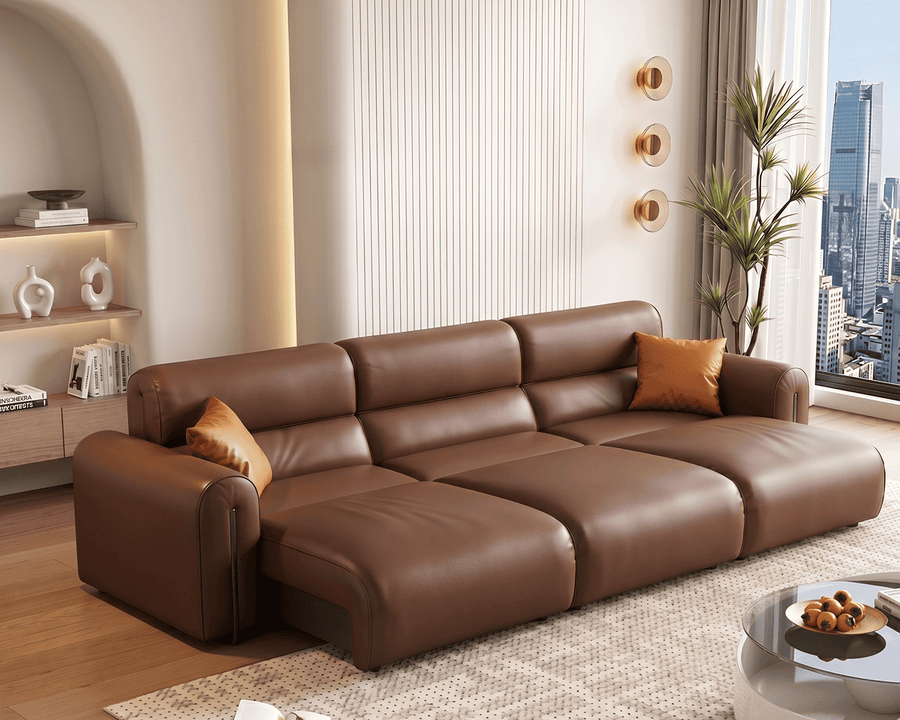 Haverford Recliner Sofa (Dark Brown)