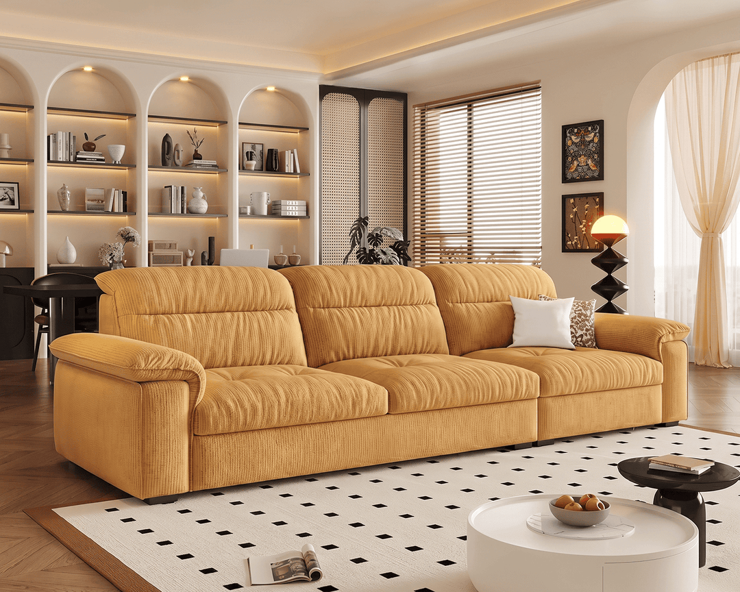 Hawthorne 3-Seater Sofa (Tan Brown)