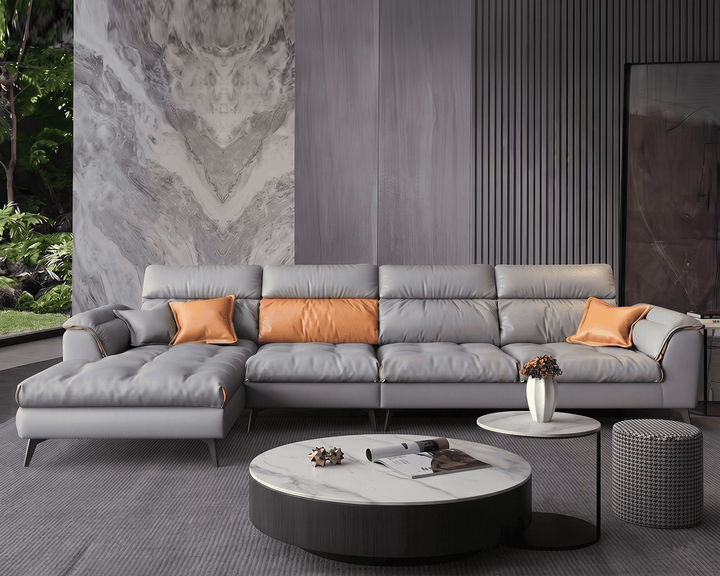 Whitmore Sectional Sofa (Dark Grey)
