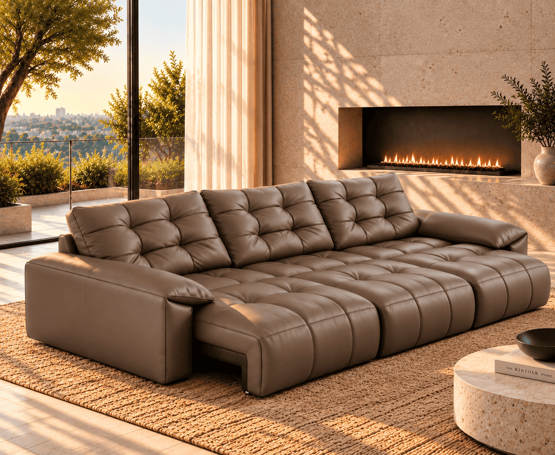 Wrexford Recliner Sofa (Brown)