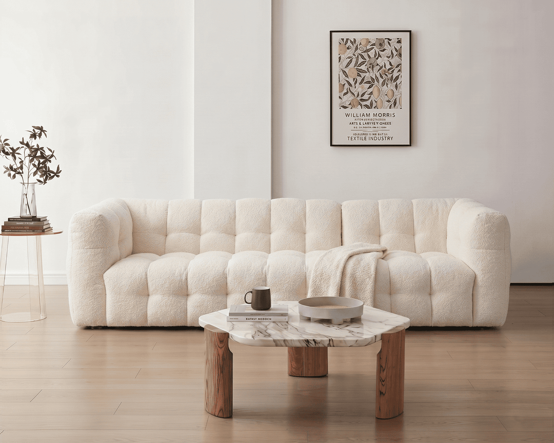 Davenport 3-Seater Sofa (Cream)