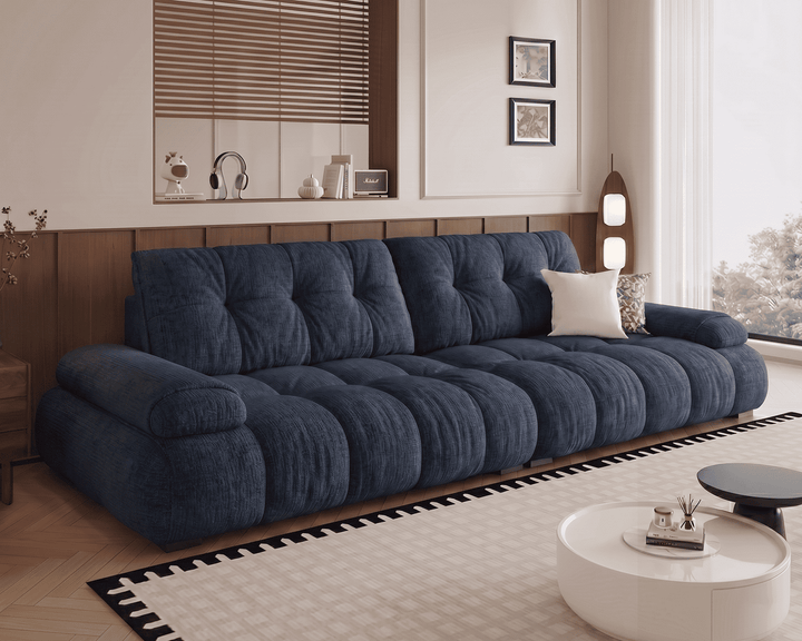 Winslow 3-Seater Sofa (Navy Blue)