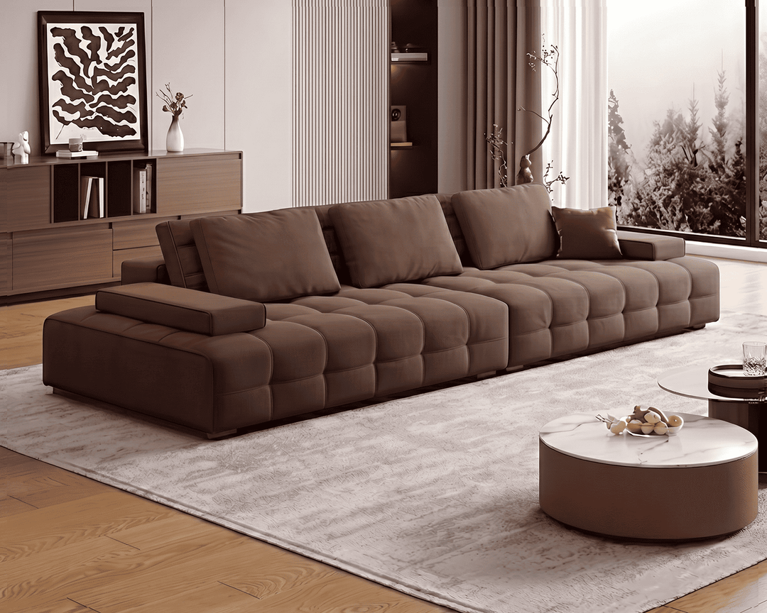 Beaumont 3-Seater Sofa (Brown)