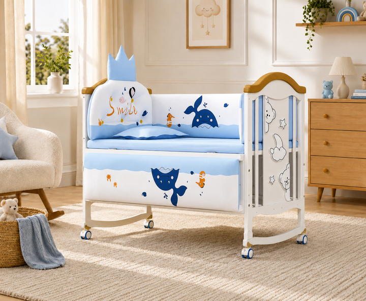 Windsor 6-in-1 Cot Bed (Ocean Crest)