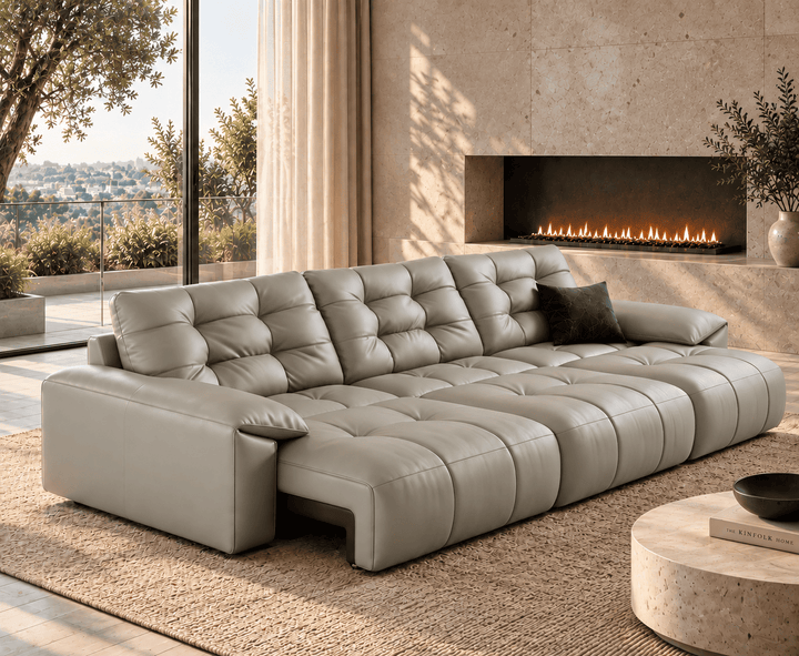 Wrexford Recliner Sofa (Grey)