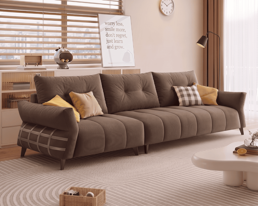 Kensington 3-Seater Sofa (Brown)