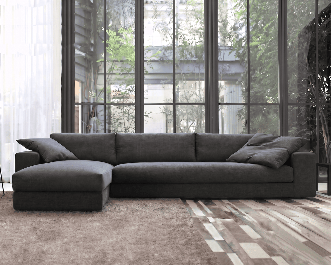 Pembroke Sectional Sofa (Black)