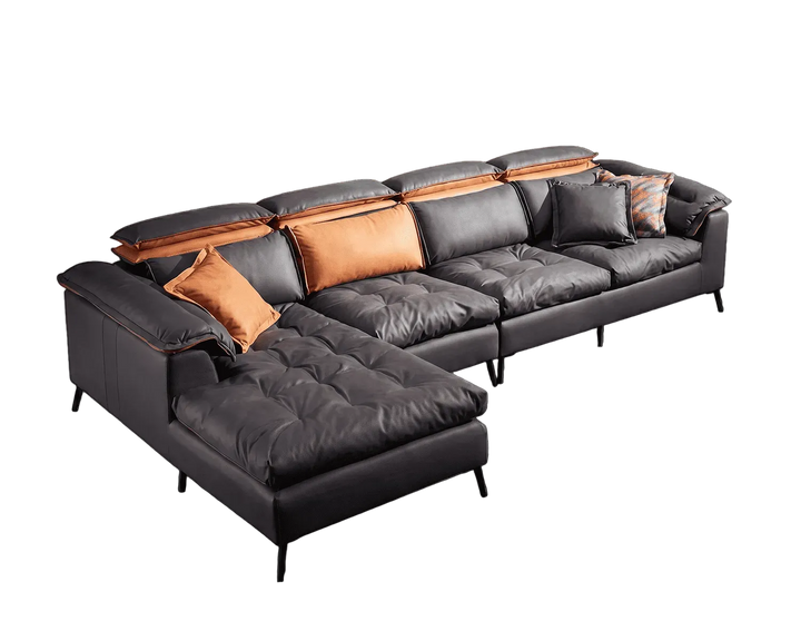 Whitmore Sectional Sofa (Black)