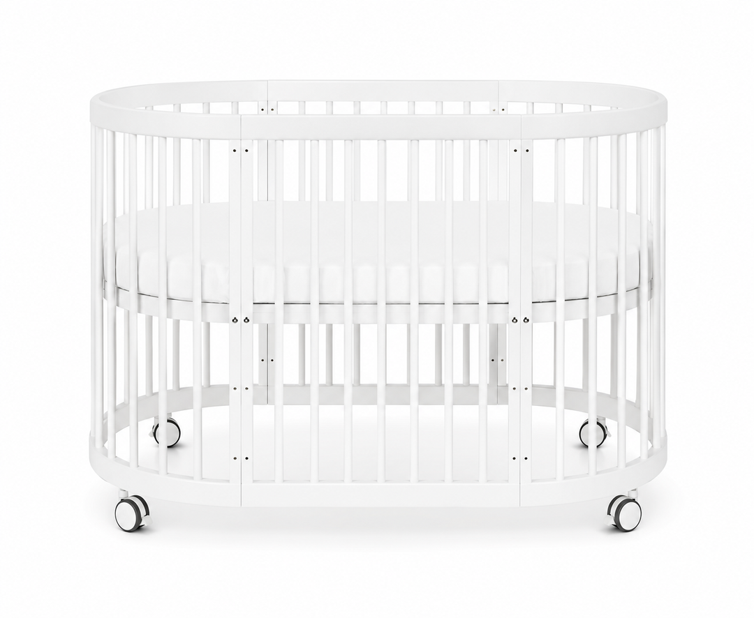 Kingsley 9-in-1 Cot Bed (Warm White)