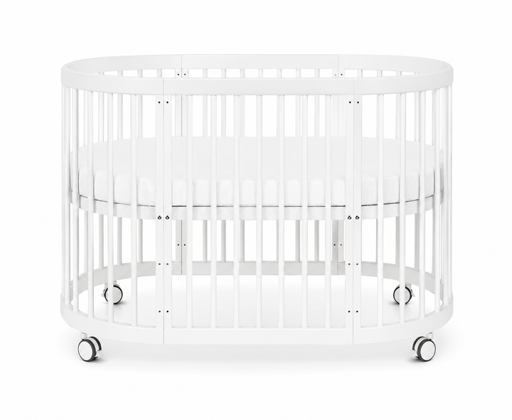 Kingsley 9-in-1 Cot Bed (Warm White)