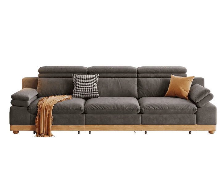 Stratford Recliner Sofa (Dark Grey)