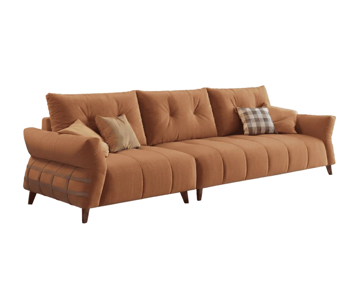 Kensington 3-Seater Sofa (Orange)