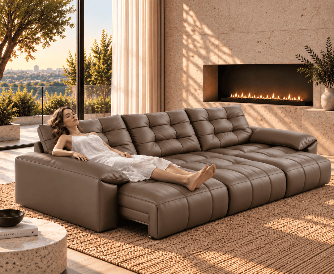 Wrexford Recliner Sofa (Brown)