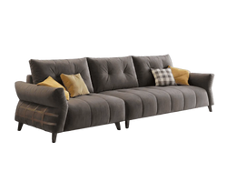 Kensington 3-Seater Sofa (Dark Grey)