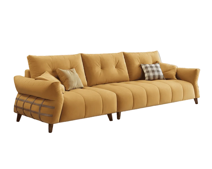 Kensington 3-Seater Sofa (Yellow)