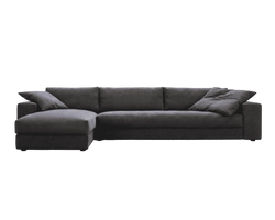 Pembroke Sectional Sofa (Black)