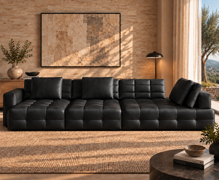 Kingsford Recliner Sofa (Black)
