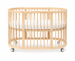 Kingsley 9-in-1 Cot Bed (Natural Light Oak)