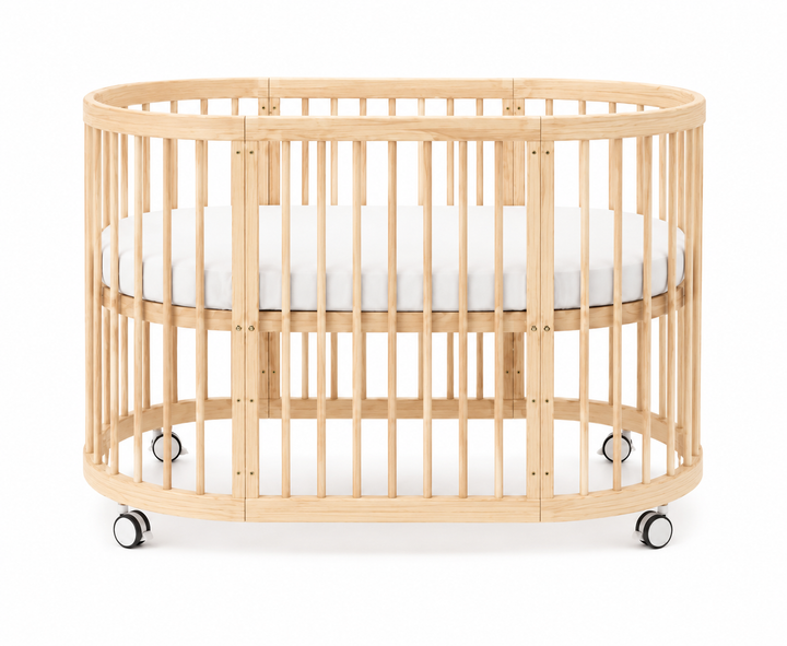 Kingsley 9-in-1 Cot Bed (Natural Light Oak)