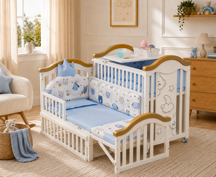 Windsor 6-in-1 Cot Bed (Nordic Haven)