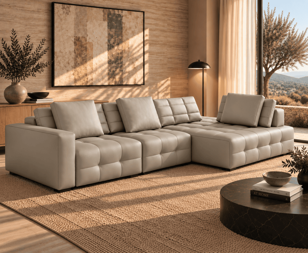 Kingsford Recliner Sofa (Grey)