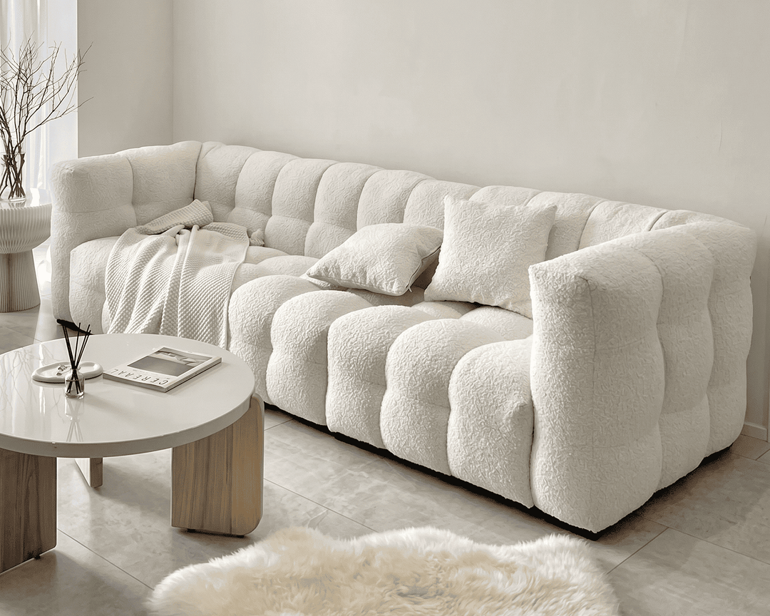 Davenport 3-Seater Sofa (Cream)
