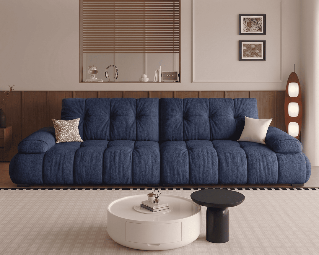 Winslow 3-Seater Sofa (Navy Blue)