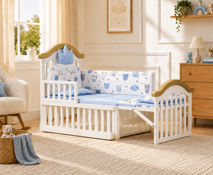Windsor 6-in-1 Cot Bed (Nordic Haven)