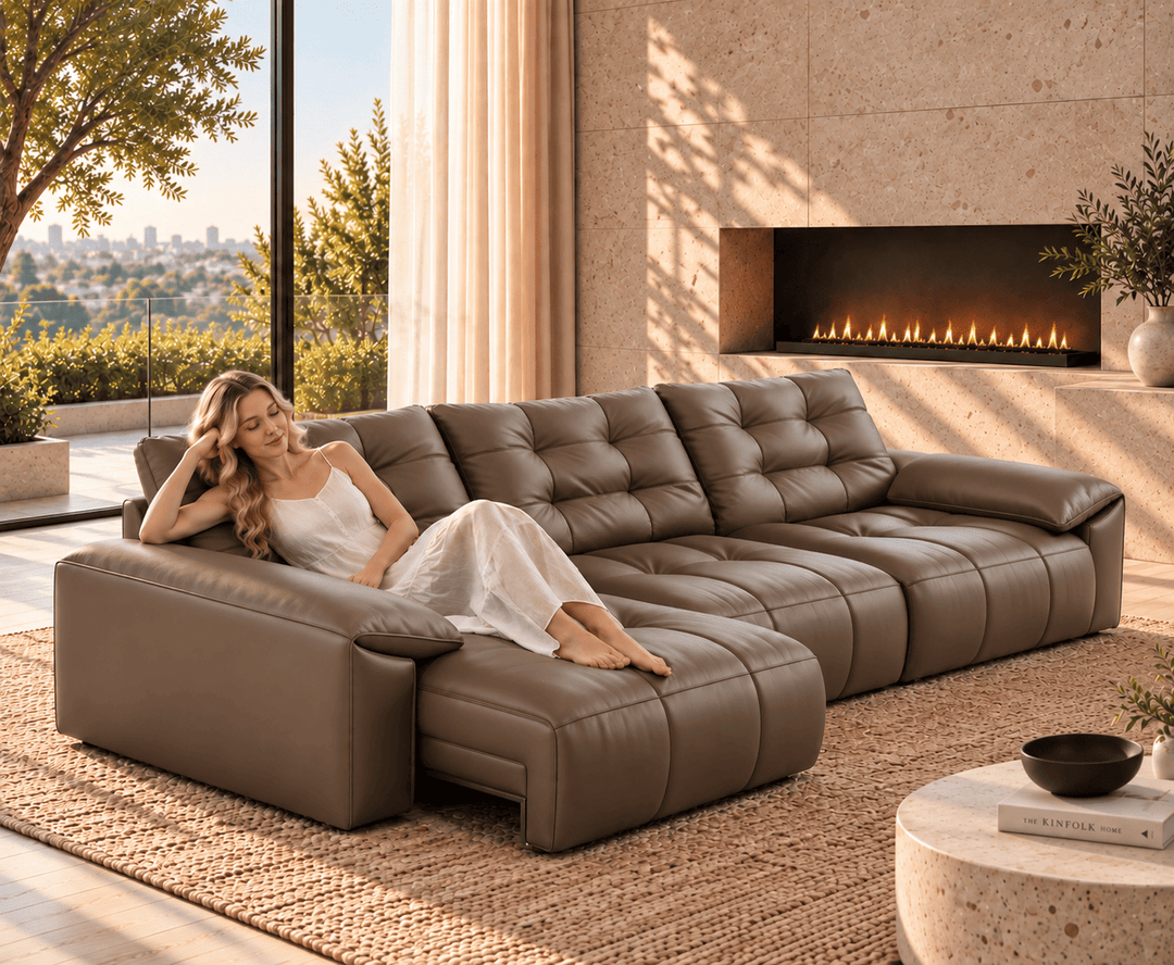 Wrexford Recliner Sofa (Brown)