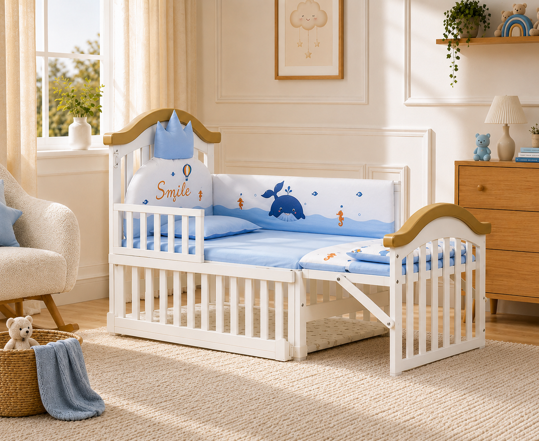 Windsor 6-in-1 Cot Bed (Ocean Crest)