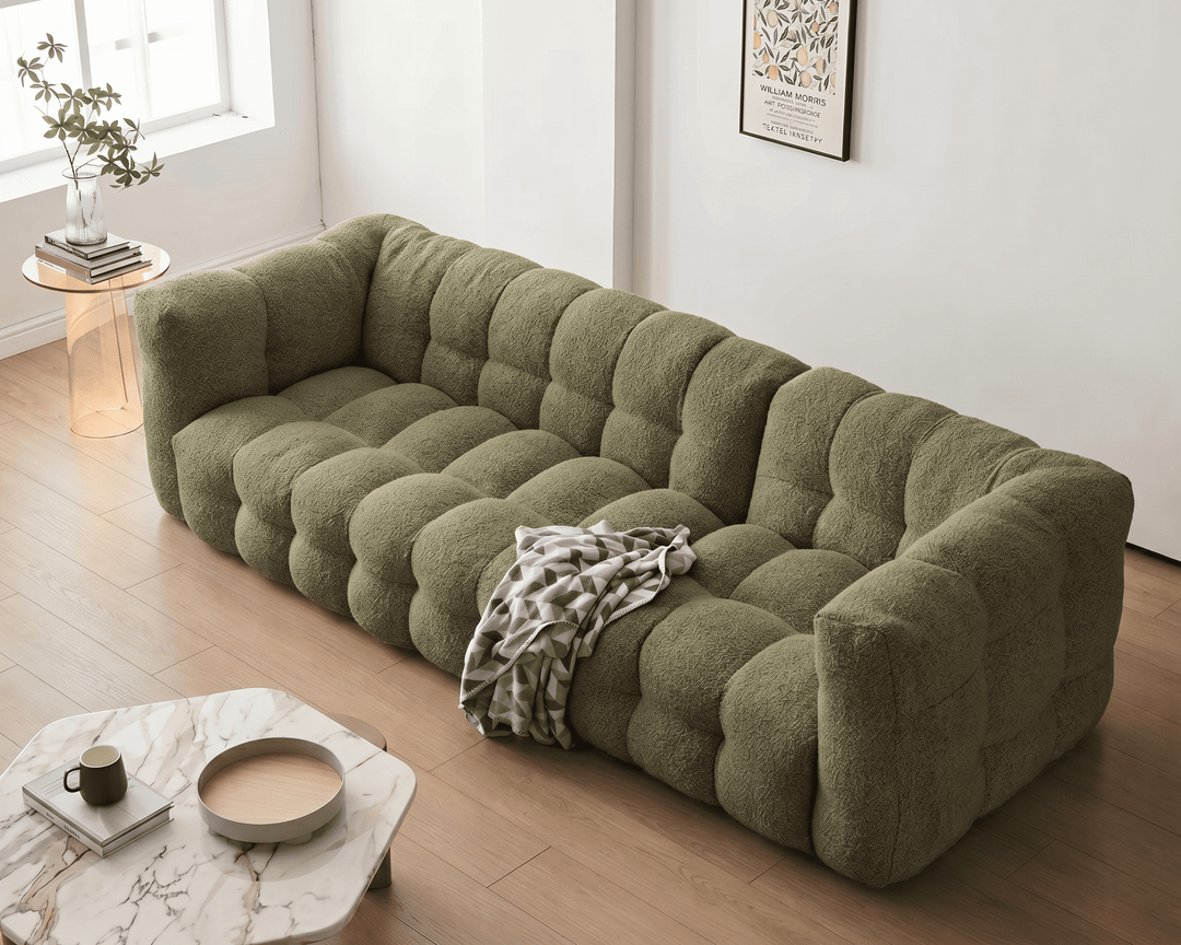 Davenport 3-Seater Sofa (Emerald Green)