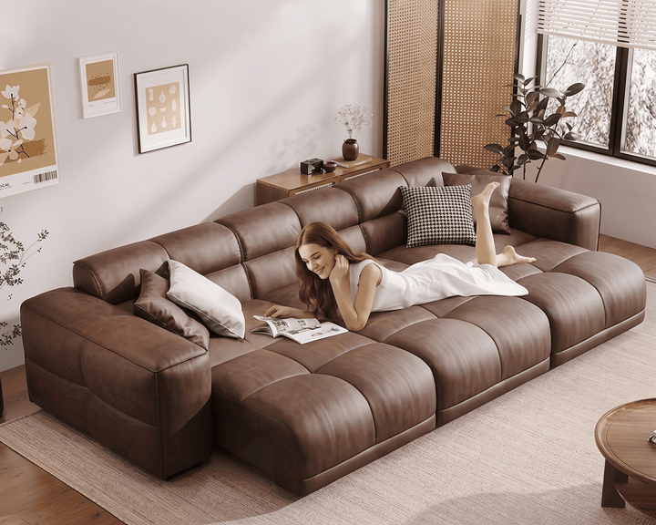 Montford Recliner Sofa (Brown)