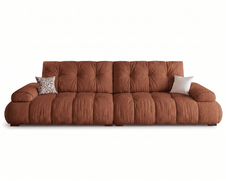 Winslow 3-Seater Sofa (Rust Orange)