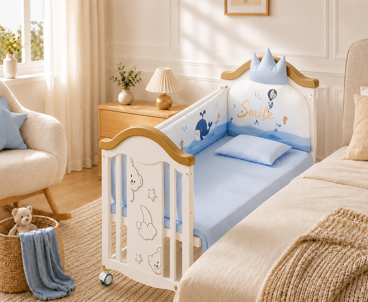 Windsor 6-in-1 Cot Bed (Ocean Crest)