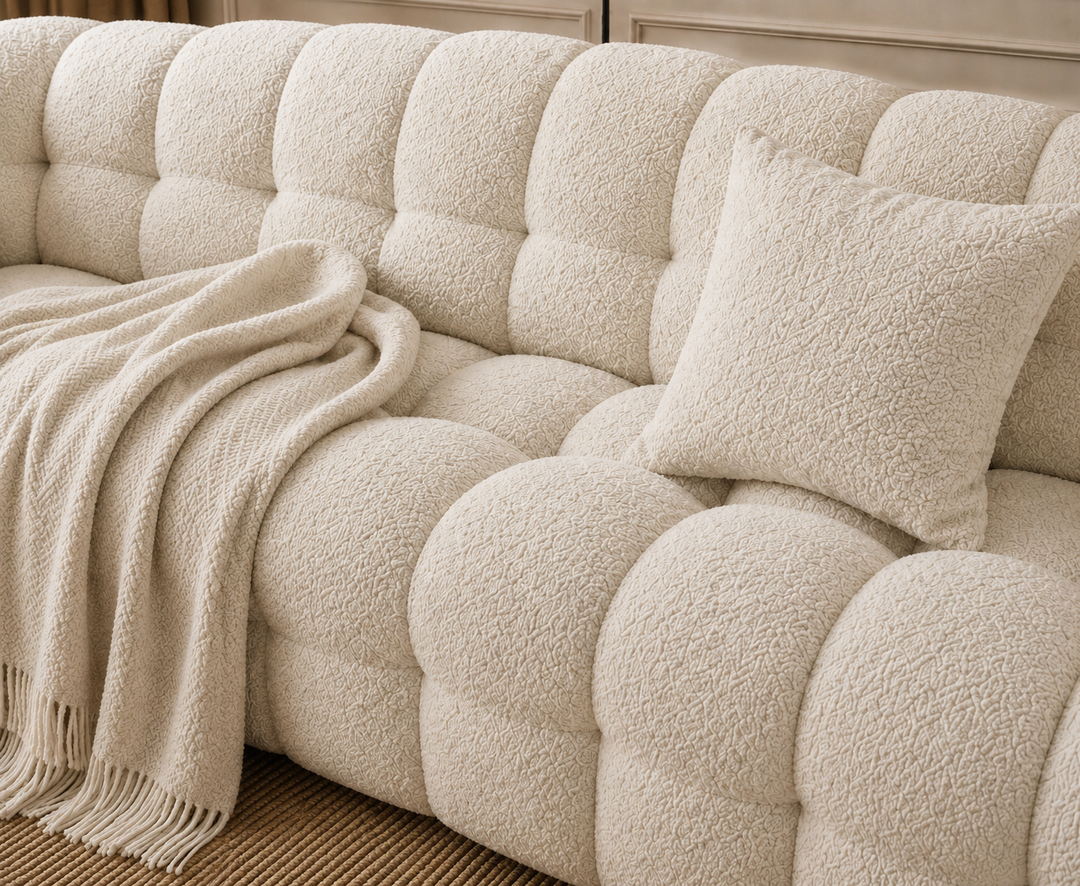 Davenport 3-Seater Sofa (Cream)