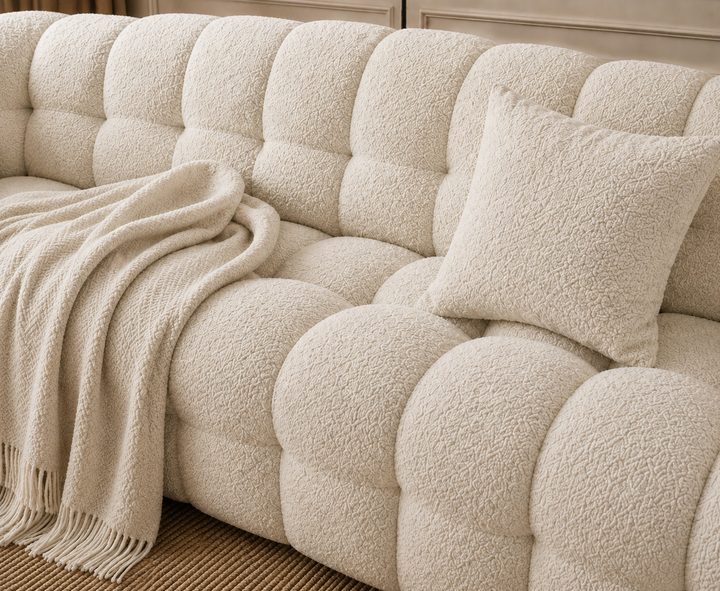 Davenport 3-Seater Sofa (Cream)