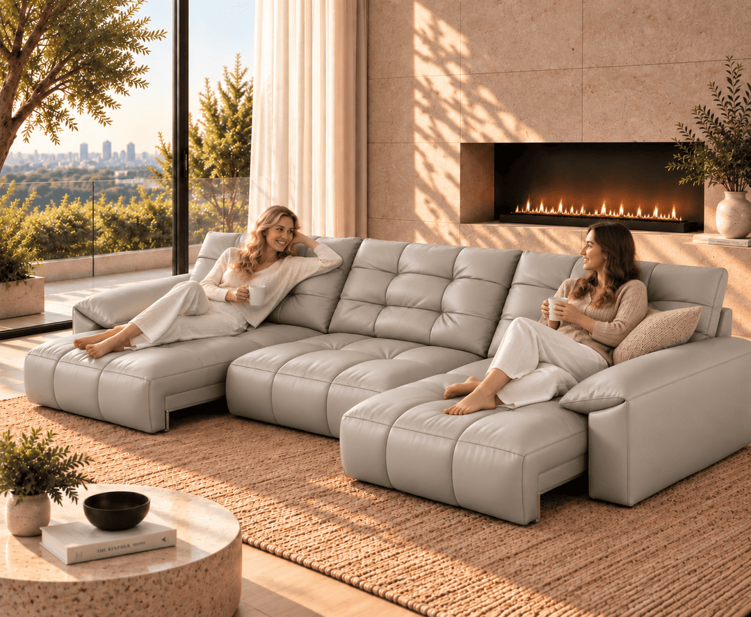 Wrexford Recliner Sofa (Grey)