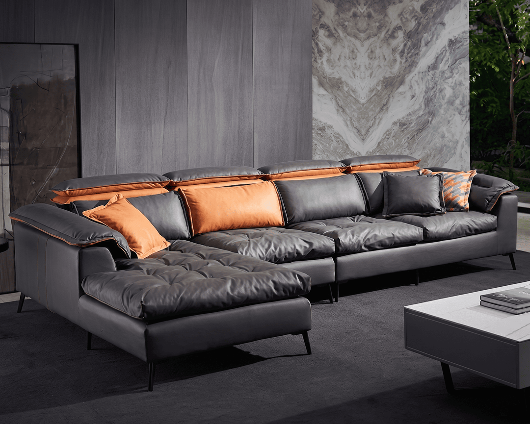 Whitmore Sectional Sofa (Black)