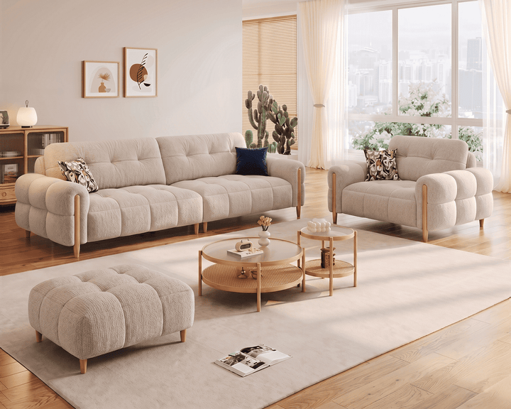 Westbury 3-Seater Sofa (Biege)