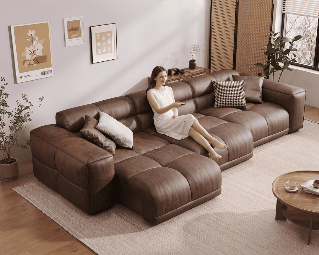 Montford Recliner Sofa (Brown)