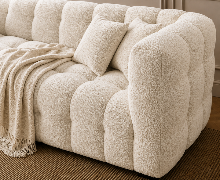 Davenport 3-Seater Sofa (Cream)