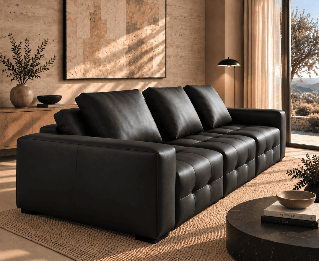 Kingsford Recliner Sofa (Black)