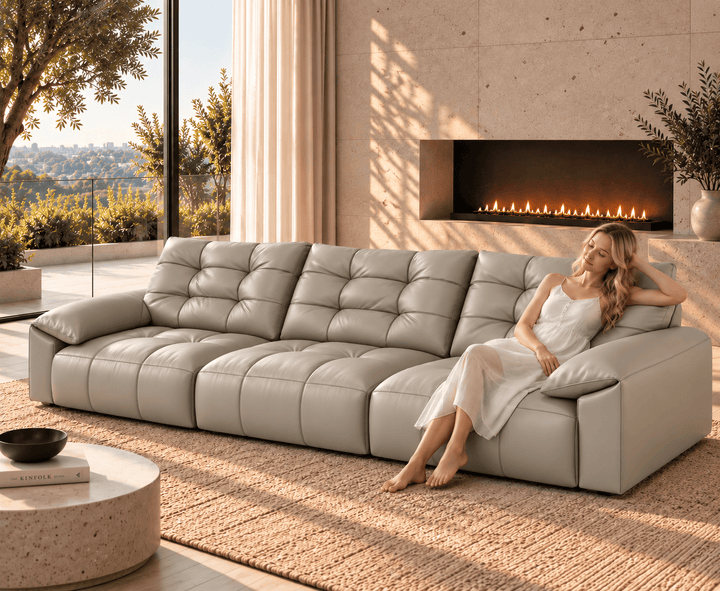 Wrexford Recliner Sofa (Grey)