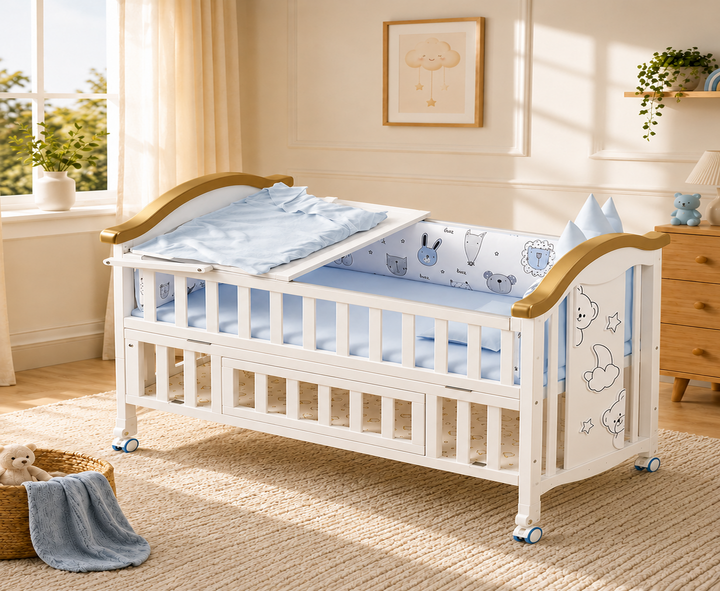 Windsor 6-in-1 Cot Bed (Nordic Haven)
