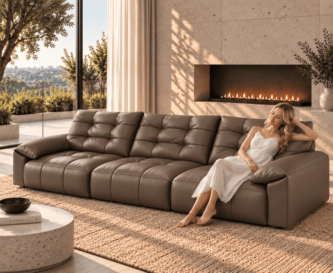 Wrexford Recliner Sofa (Brown)
