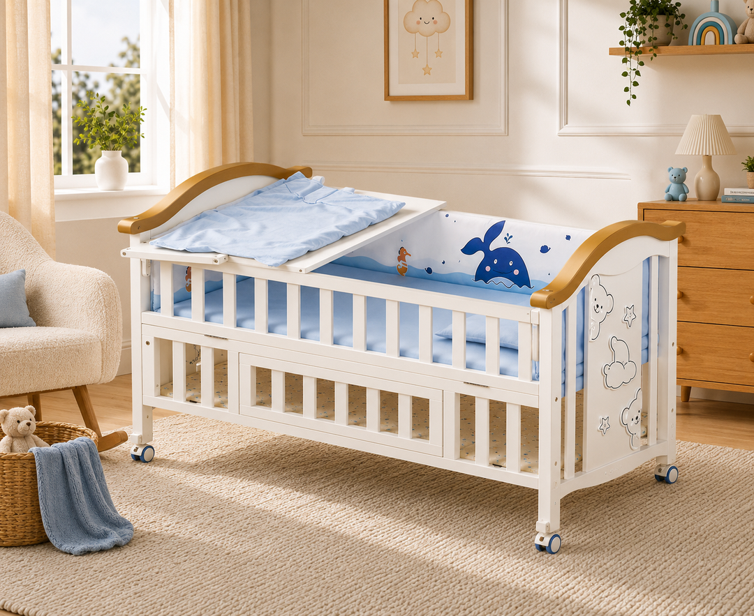 Windsor 6-in-1 Cot Bed (Ocean Crest)